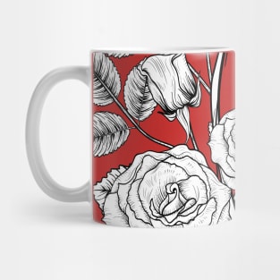 Vintage Rose Mug